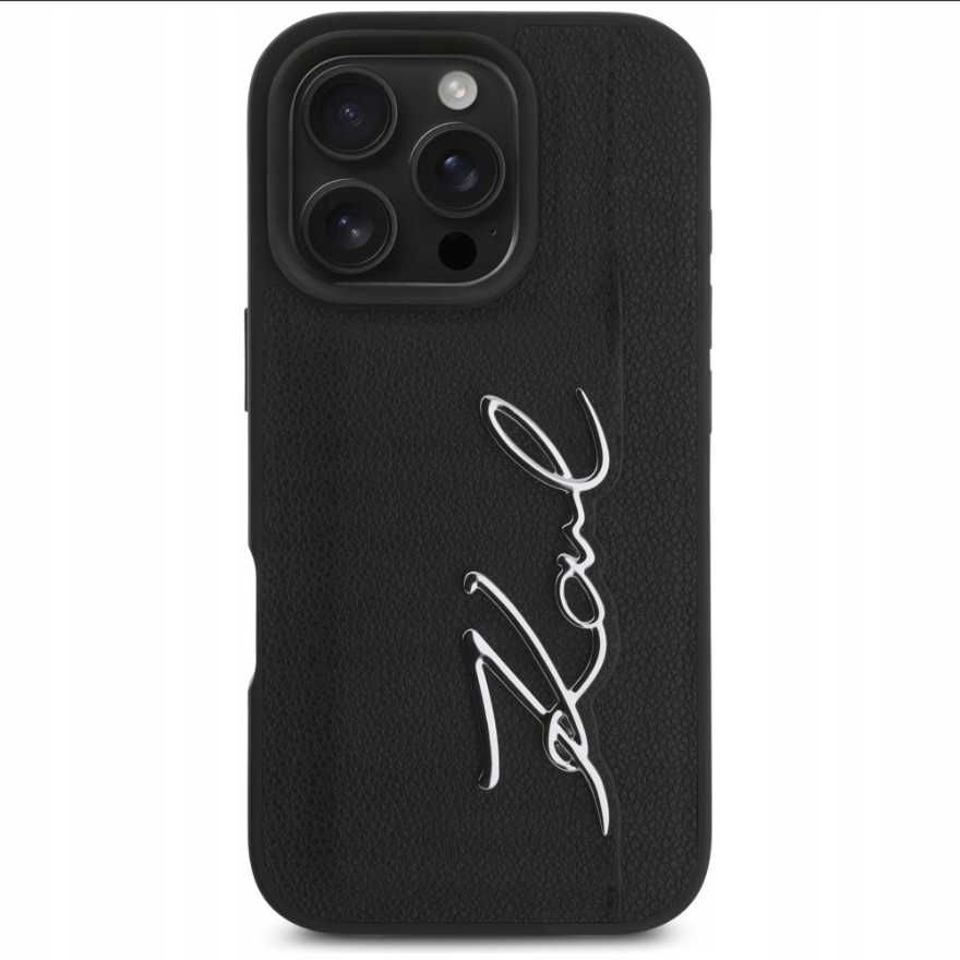 Karl Lagerfeld do Apple iPhone 16 Pro czarny BiznesMonkey