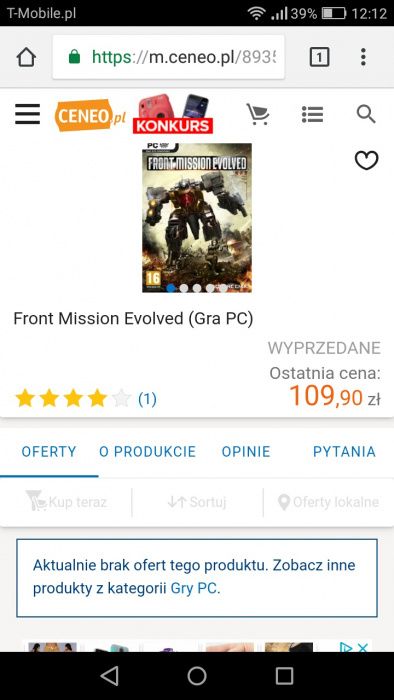 Gry front mission evolved, star wars, trans formers,