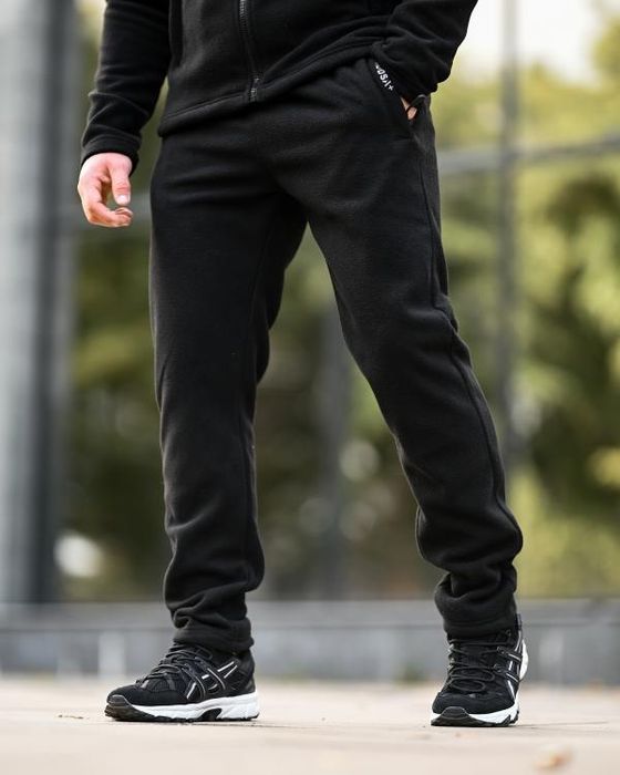 Зимній флісовий спортивний костюм ARCTIKA чорний/спортивний костюм