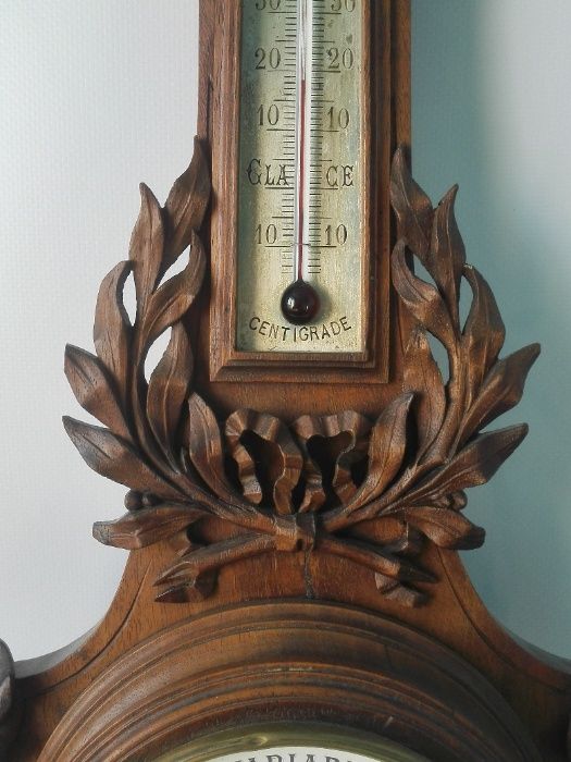 *74см*Барометр PHNB(Pertuis, Hulot & Naudet Barometer) з термометром
