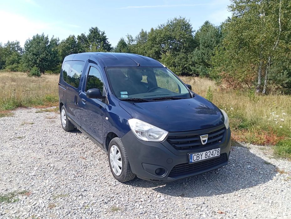 Dacia Dokker Dacia Dokker 1.6 Salon Polska LPG (butla do 2033), nowe wtryski, klima