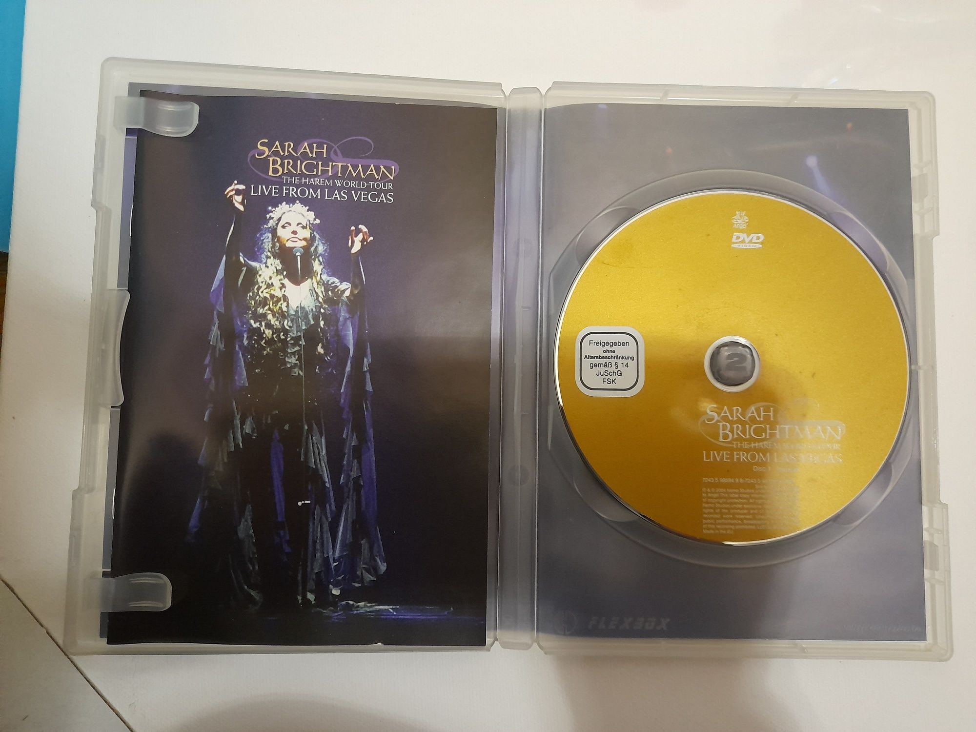 Dvd concerto da Sara Brightman