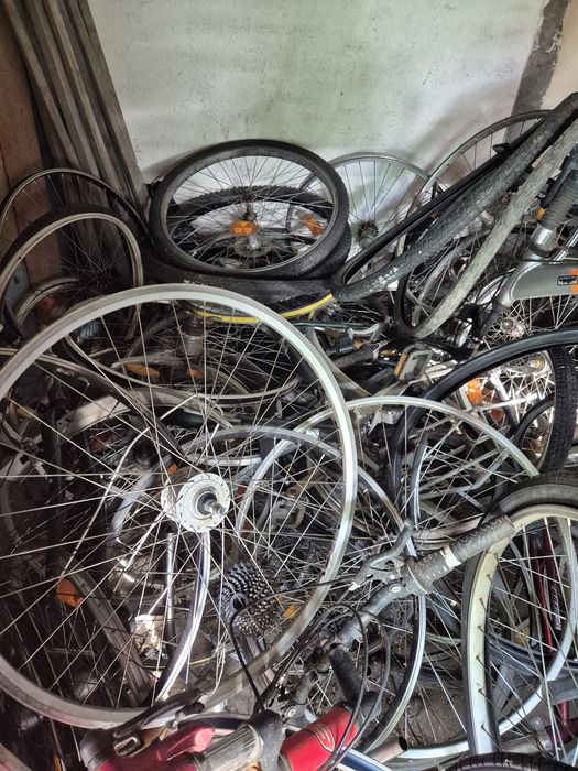 Sprzedam koła do roweru różne 50 sztuk