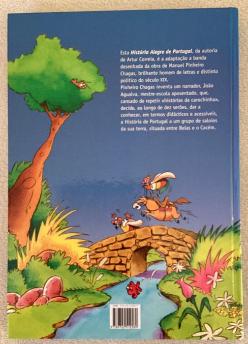Livro infantil/juvenil “História Alegre de Portugal”