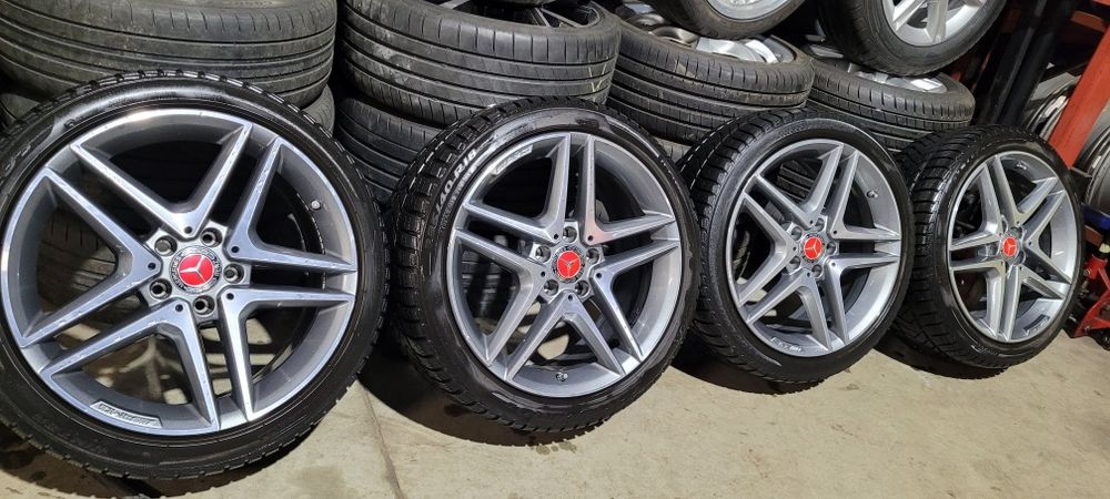 Oryginalne felgi 18 AMG opony zima  polecam