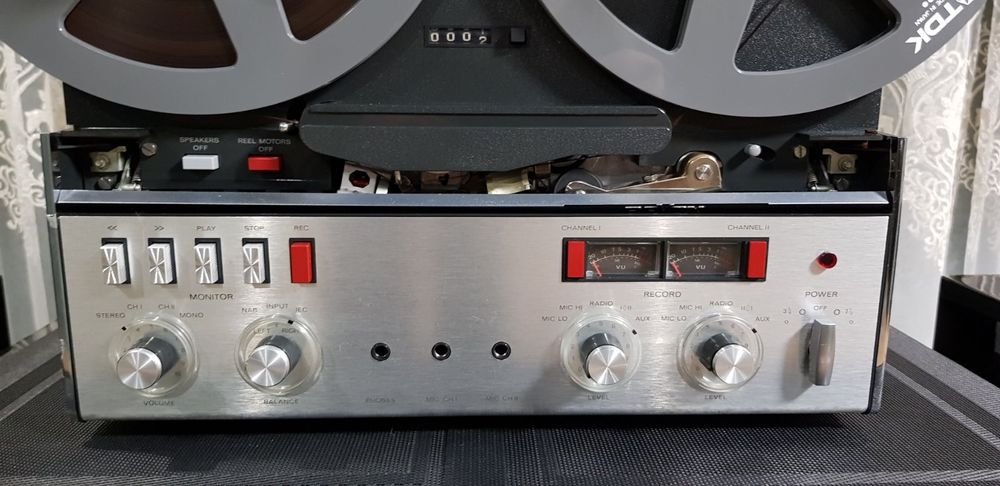 Revox A-77 сквозной канал 19-38 скорость толстый тонвал