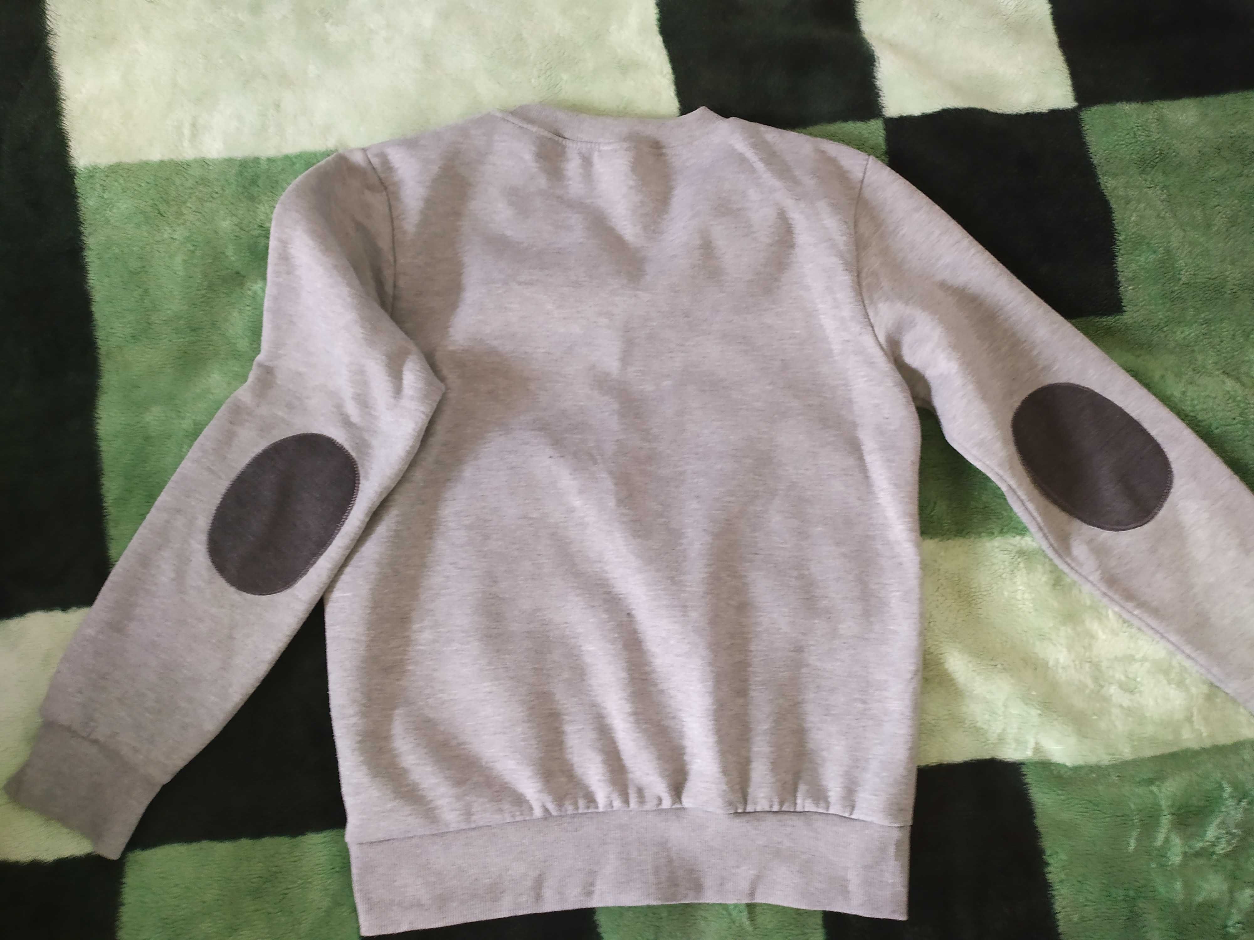 swetr bluza z łatami S M