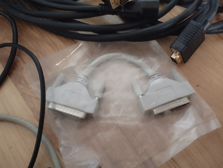 Kable do komputera rzutnika mix informatyka komputery elektryka