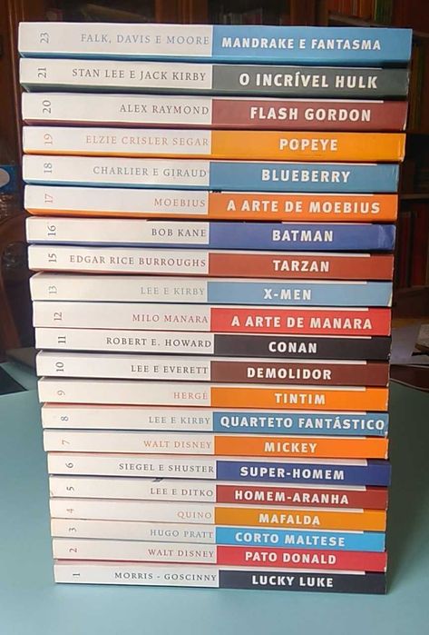 OS CLÁSSICOS DA BD - 21 Volumes apenas 60€