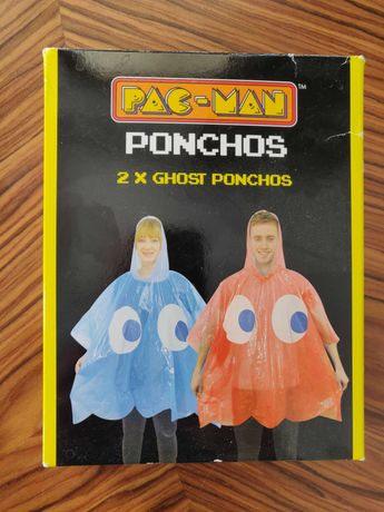 Pac-man poncho przeciwdeszczowe (zestaw - 2 sztuki)