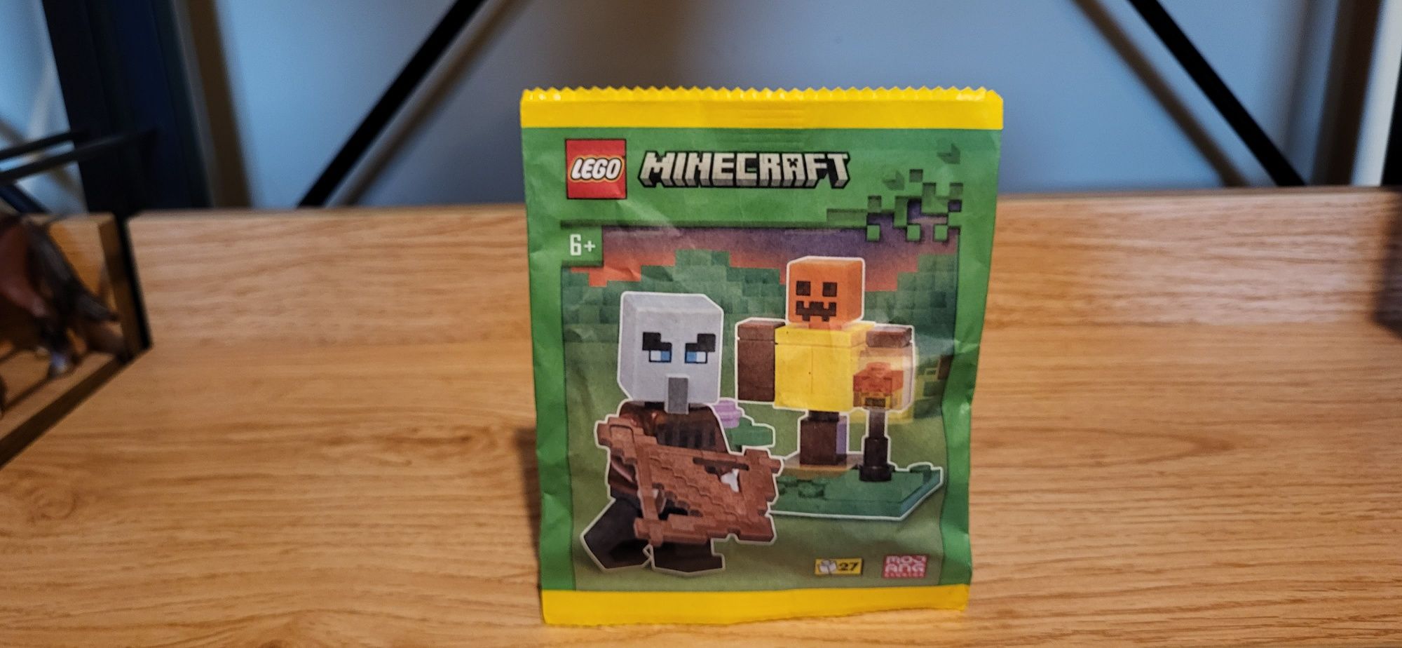 Lego Minecraft 662306 Rozbójnik i manekin trening saszetka z klockami