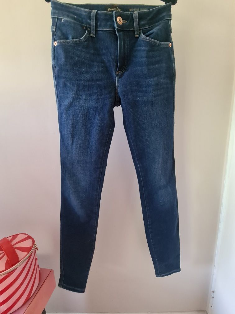 Massimo dutti jeans spodnie xs