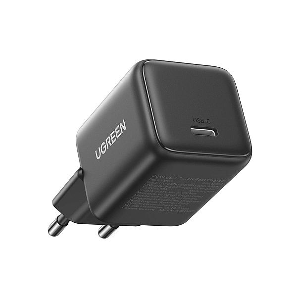 Ładowarka sieciowa Ugreen X512/20W GaN 1x USB-C - szara