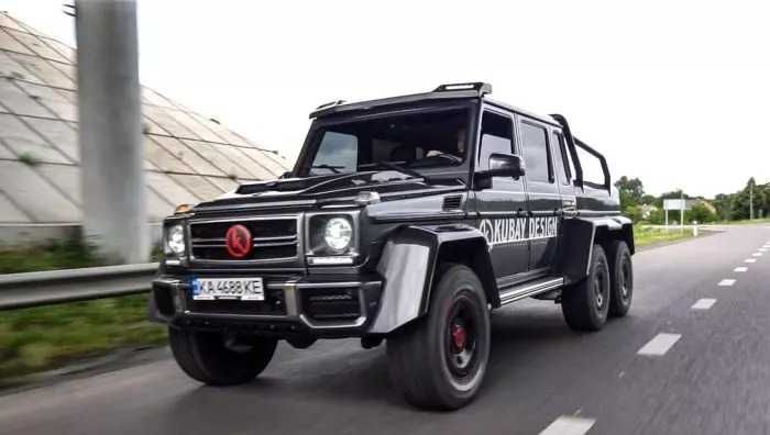 Mercedes Benz G 55 AMG 6x6 Kubay