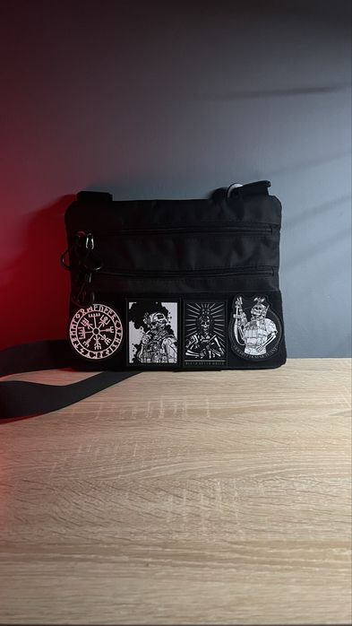 Тактична сумка месенджер на плече.