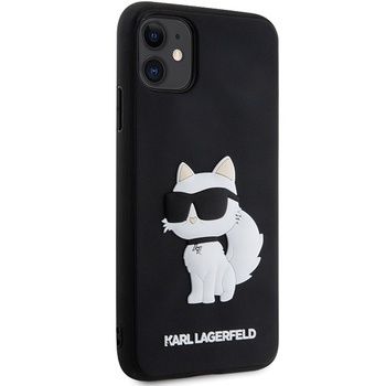 Oryginalne Etui KARL LAGERFELD hardcase Rubber Choupette 3D Iphone 11