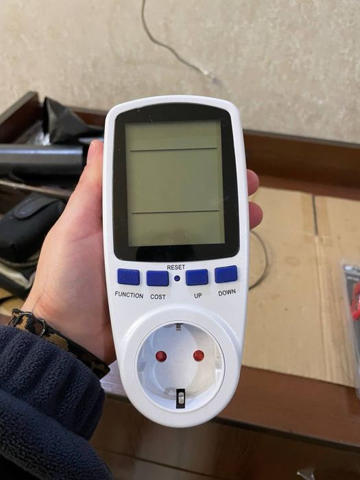 Енергометр / Ватметр розеточний. Лічильник електроенергії (230V, 16A)