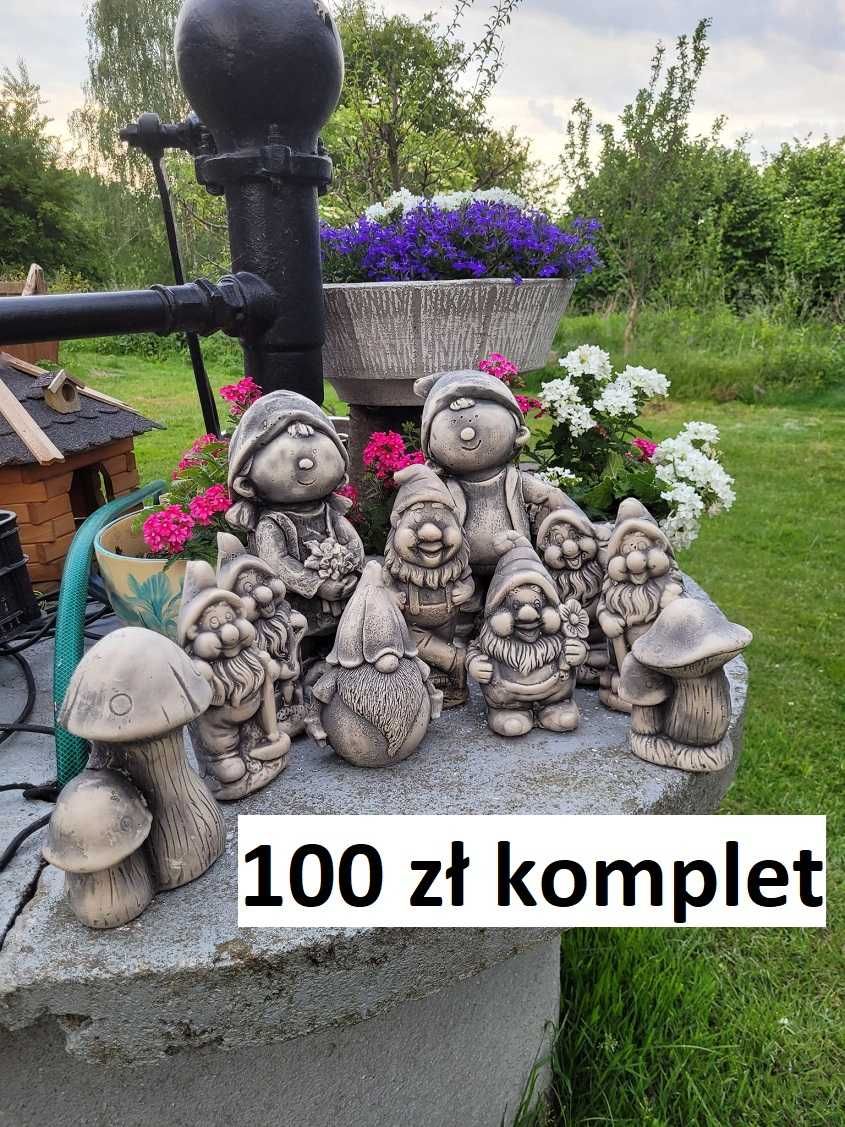 ogród dom ozdoba ogrodowa krasnal ogrodowy skrzat zwierzeta ogrodowe
