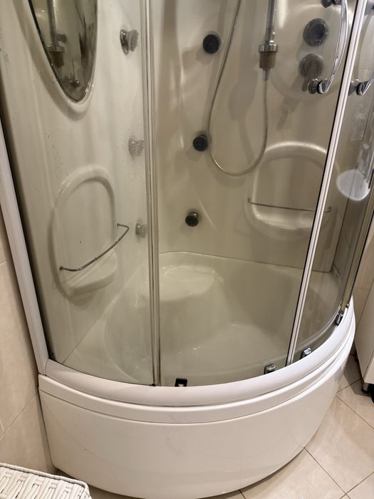 Кутова душова кабіна ГІДРОБОКС