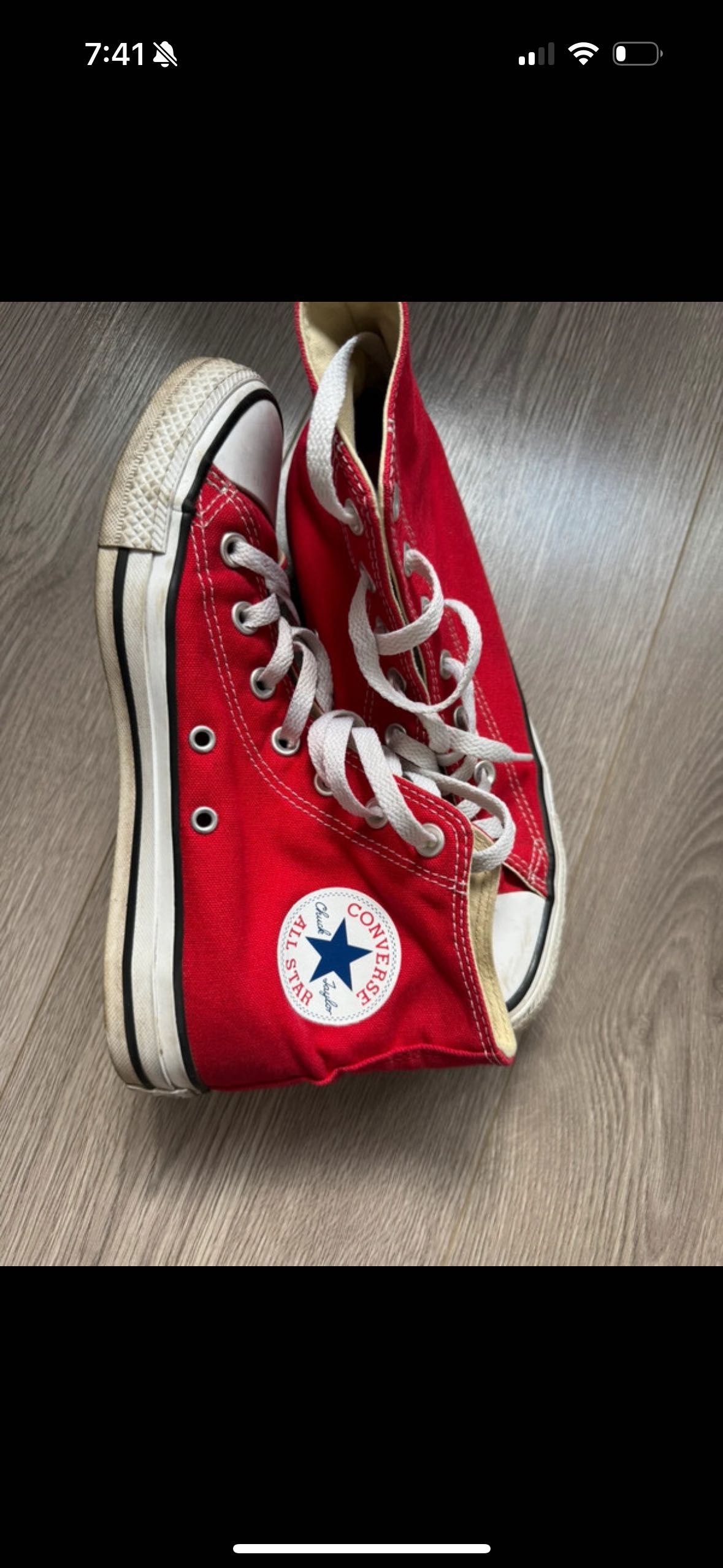 Buty Converse czerwone