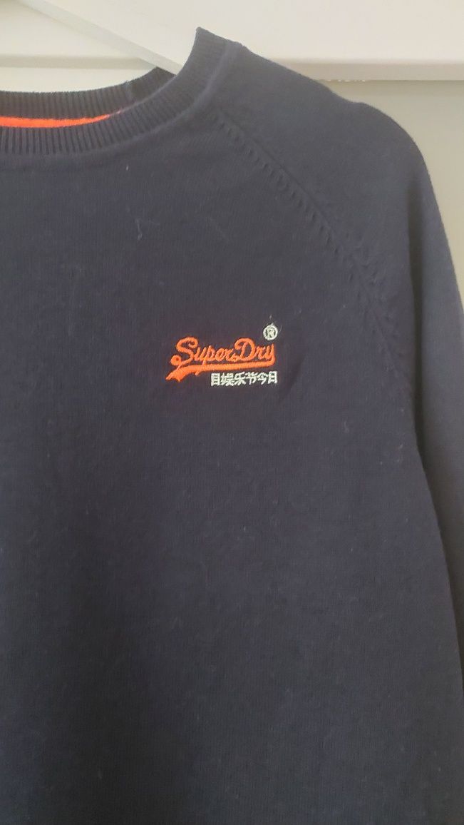 Sweter sportowy superdry rozmiar L