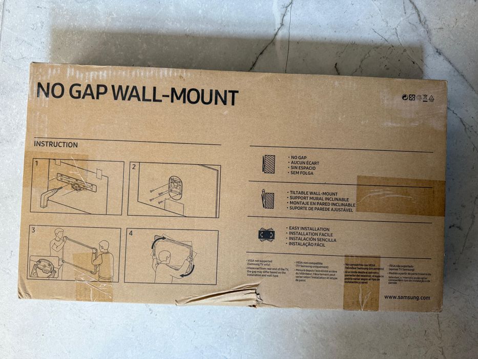 Uchwyt TV Samsung No Gap Wall Mount WMN-M14EA/XC QLED: 55’- 65’ - NOWY