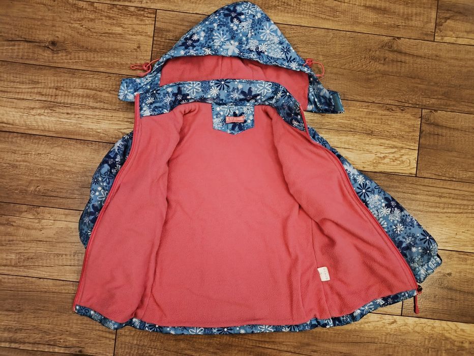 Kurtka zimowa, na śnieg, dziewczynka 6-7 lat