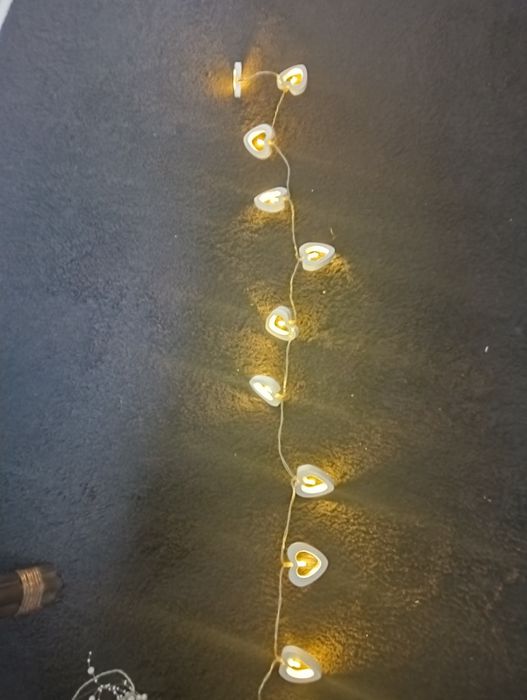 Girlanda LED, live, ciepłe światło, cena 10 zl
