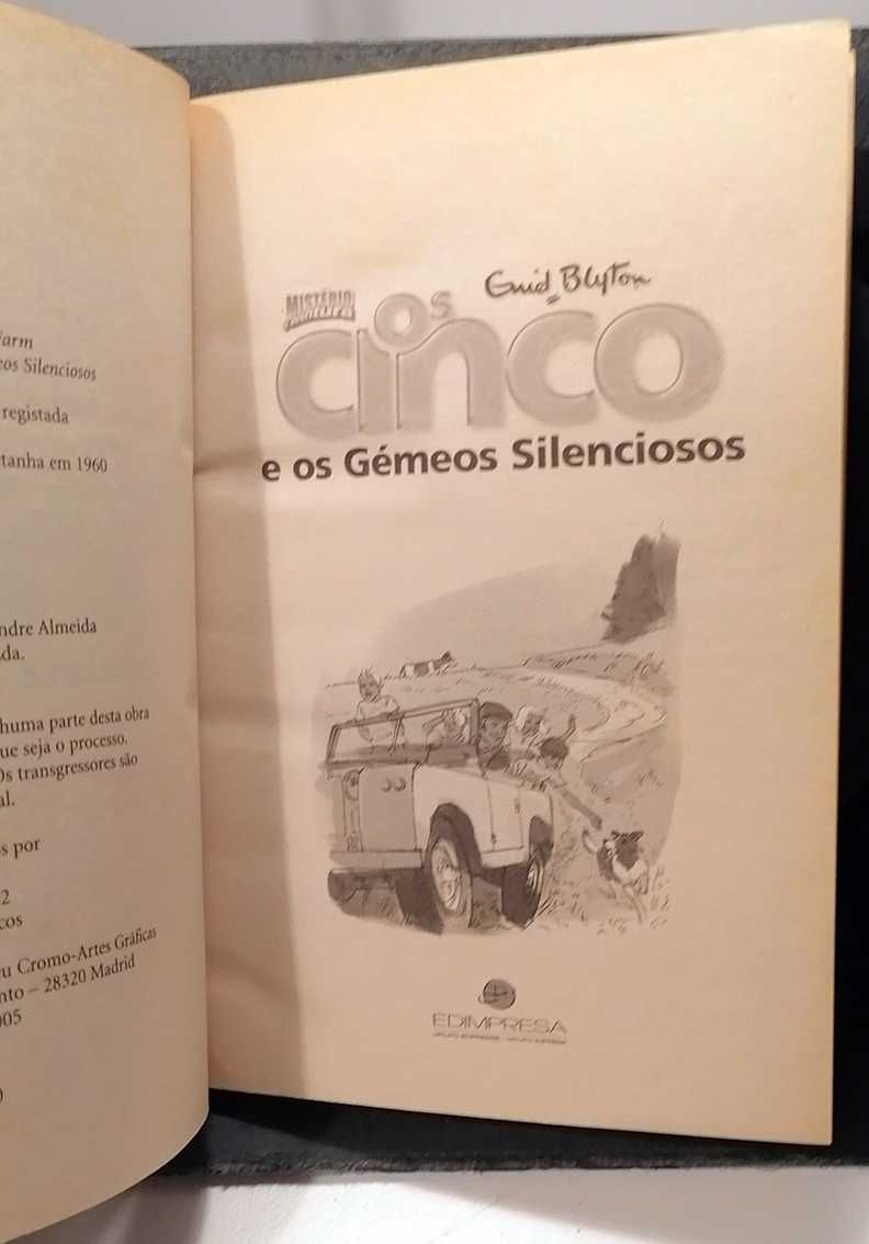 Os Cinco e os Gémeos Silenciosos, de Enid Blyton