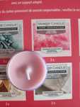 Tea light fairy floss