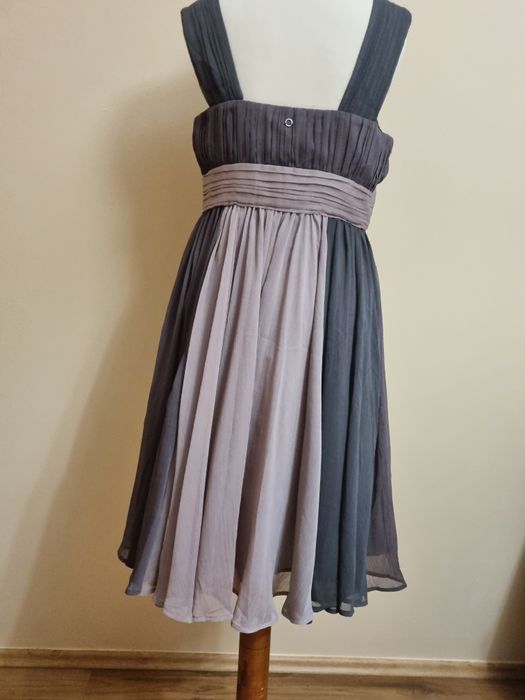 Suknia balowa prazki Stockh lm S/M elegancka