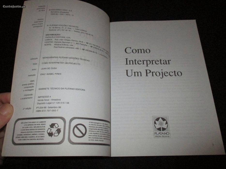 Como Interpretar um Projecto [Juan Cusa Ramos] Arquitetura