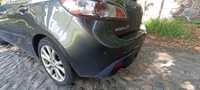 mazda 3 bl 1.6 crd zderzak tył pdc lak 38R