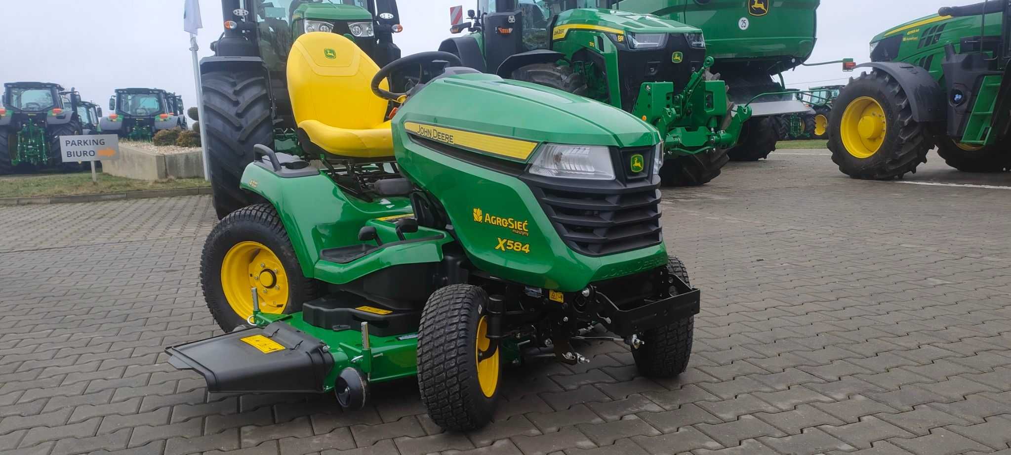 Nowa kosiarka samojezdna John Deere x584 raty 10x0%