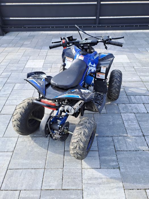 Quad ZIKAI Renegade 125cc – półautomat, 3 biegi + wsteczny – jak nowy!