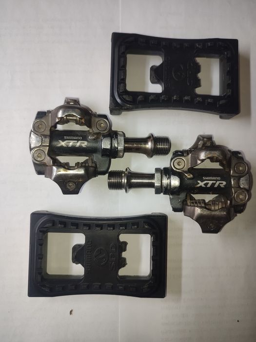Контактные педали XTR PD-M970 SPD на титановой оси
