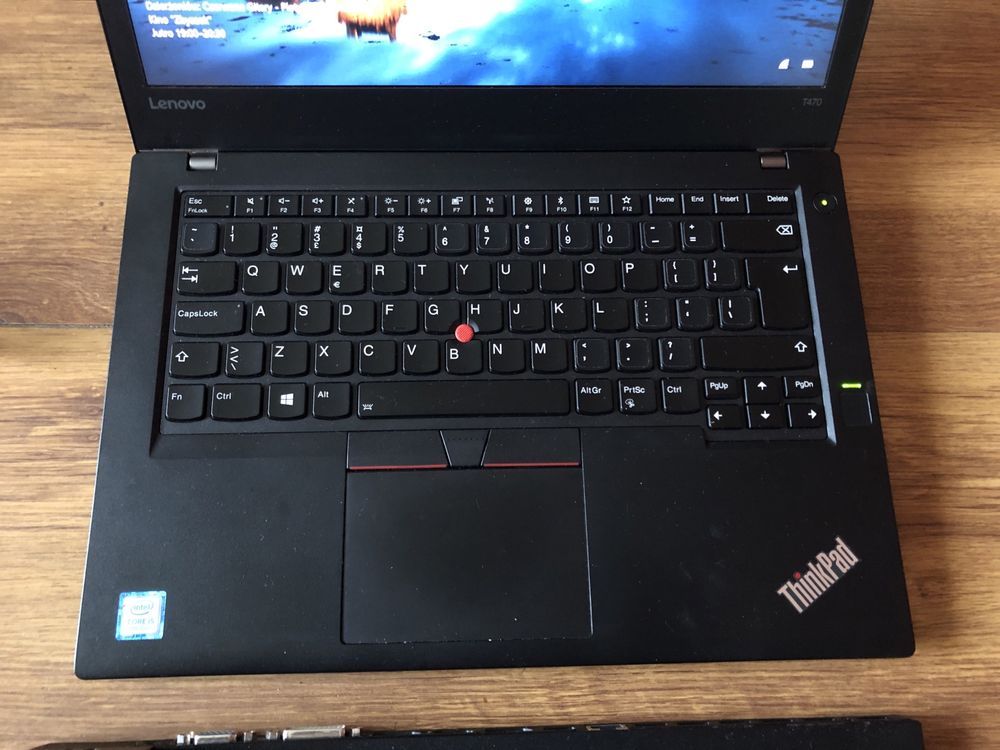 Laptop ThinkPad T470 z procesorem i5 nowszej generacji+dwie stacje dok