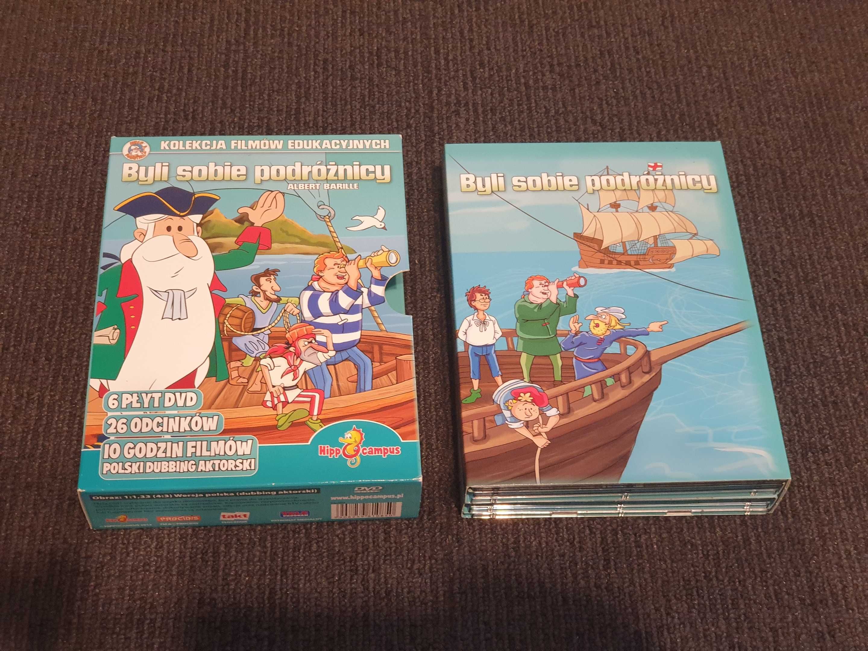 Byli sobie podróżnicy BOX 6 x DVD