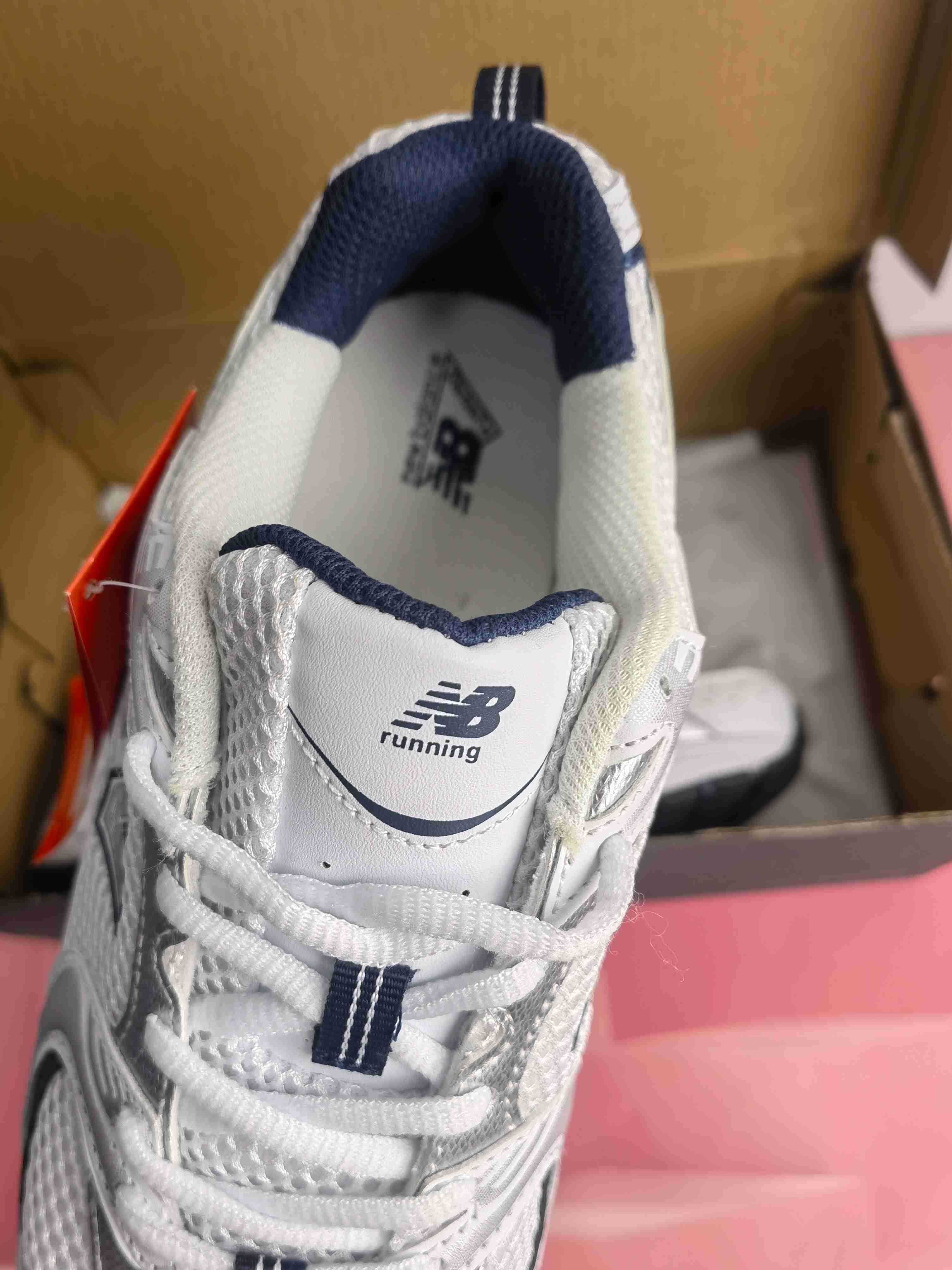 Nowe buty, białe New Balance 530, rozmiar 37