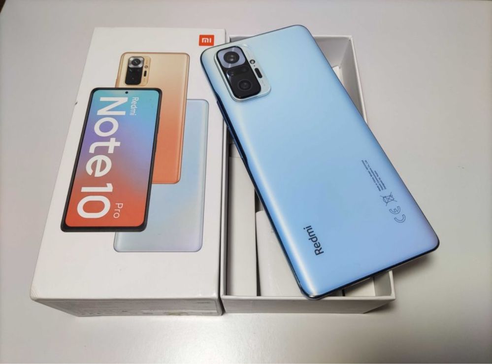 Xiaomi Redmi Note 10 Pro 6+2/128GB Glacier Blue. 120hz.