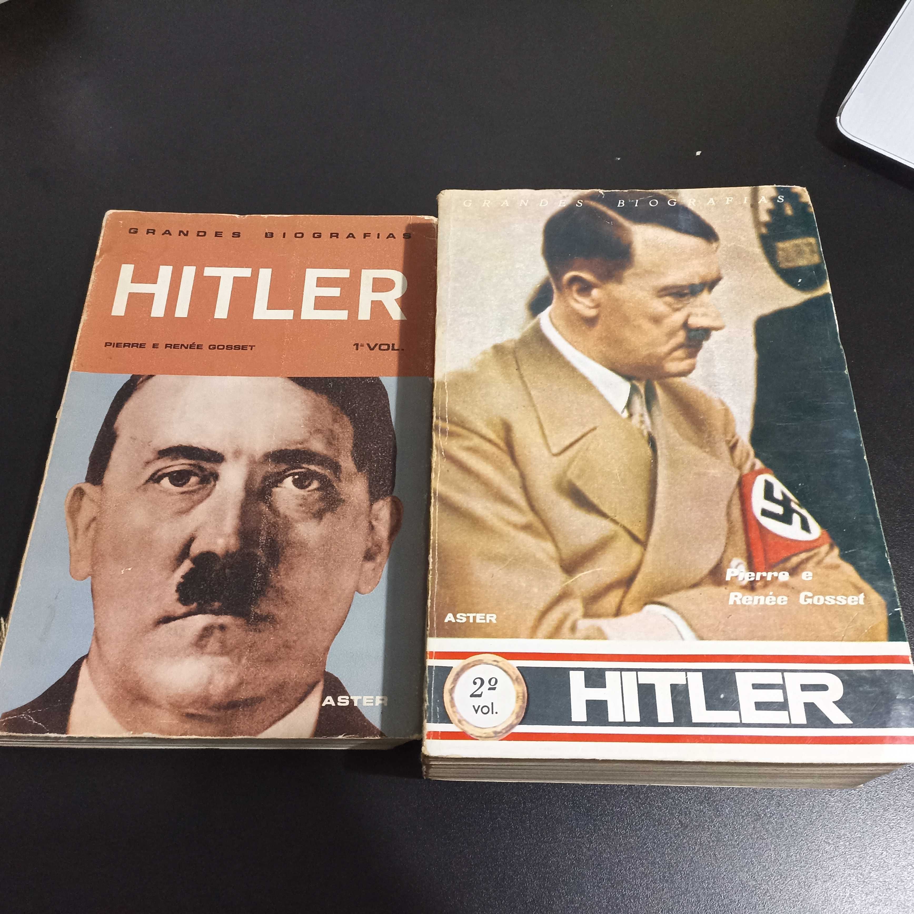 Hitler, Volume 1 e 2 - Pierre e Renée Gosset Biografia rara