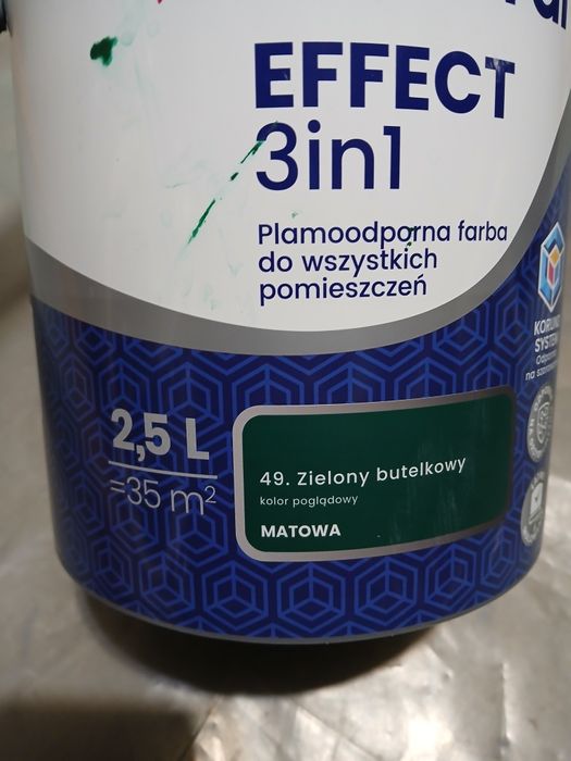 Farba decoral butelkowa zieleń