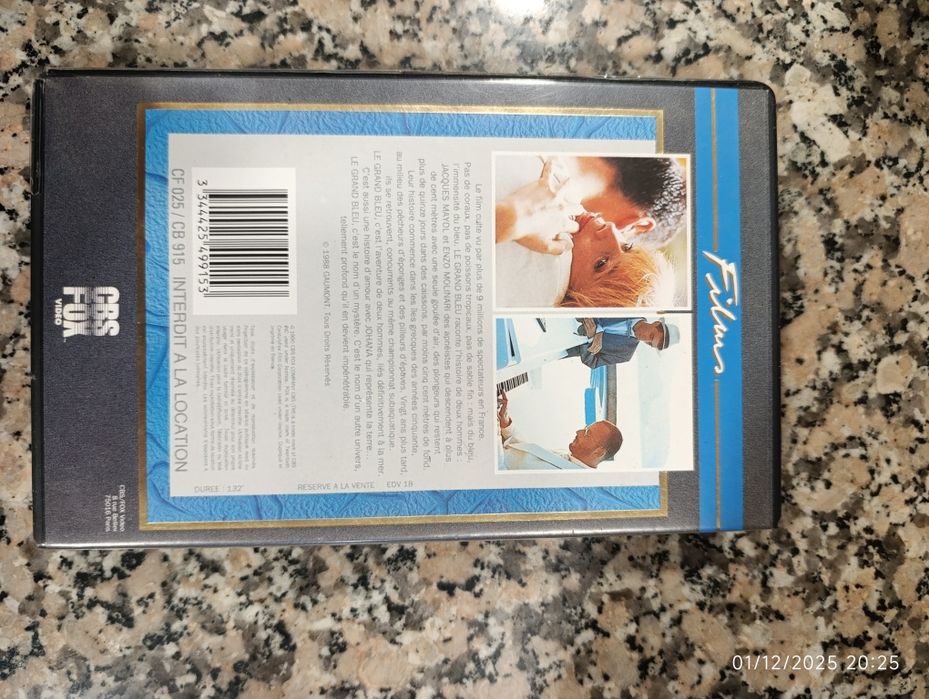 VHS originais em francês