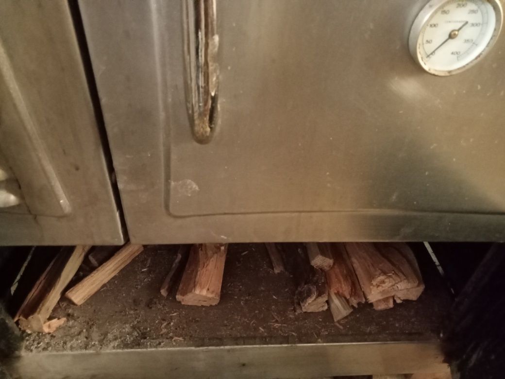 Forno a lenha em inox