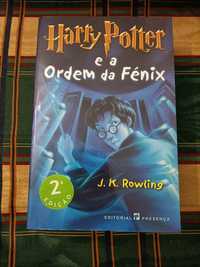 8 Livros de Harry Potter (duas 1as Primeiras Edições)