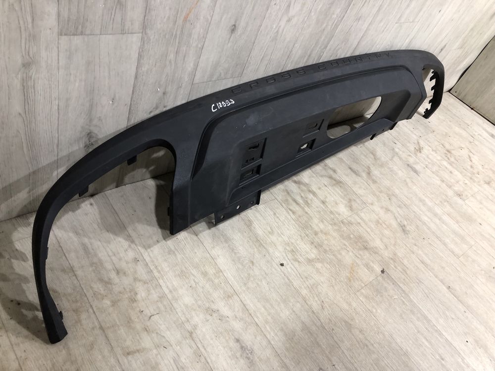 Бампер задний Volvo V60 CC 2 ( 2018 - 2024 г.) спойлер диффузор юбка