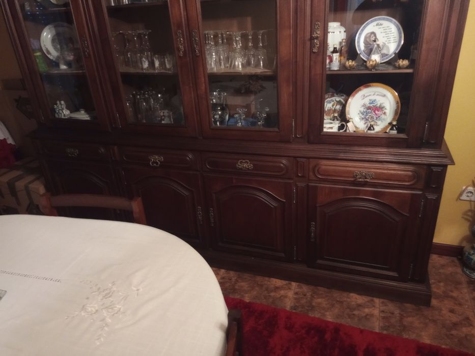 Móvel sala madeira maciça