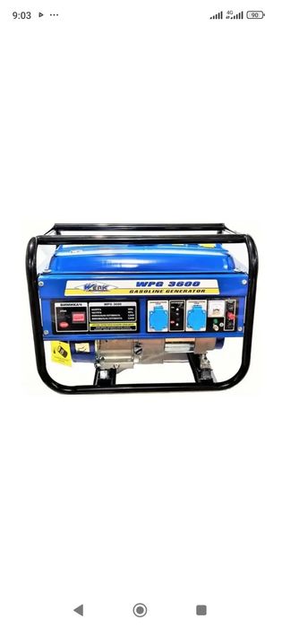 Продам бензиногенератор 2.5