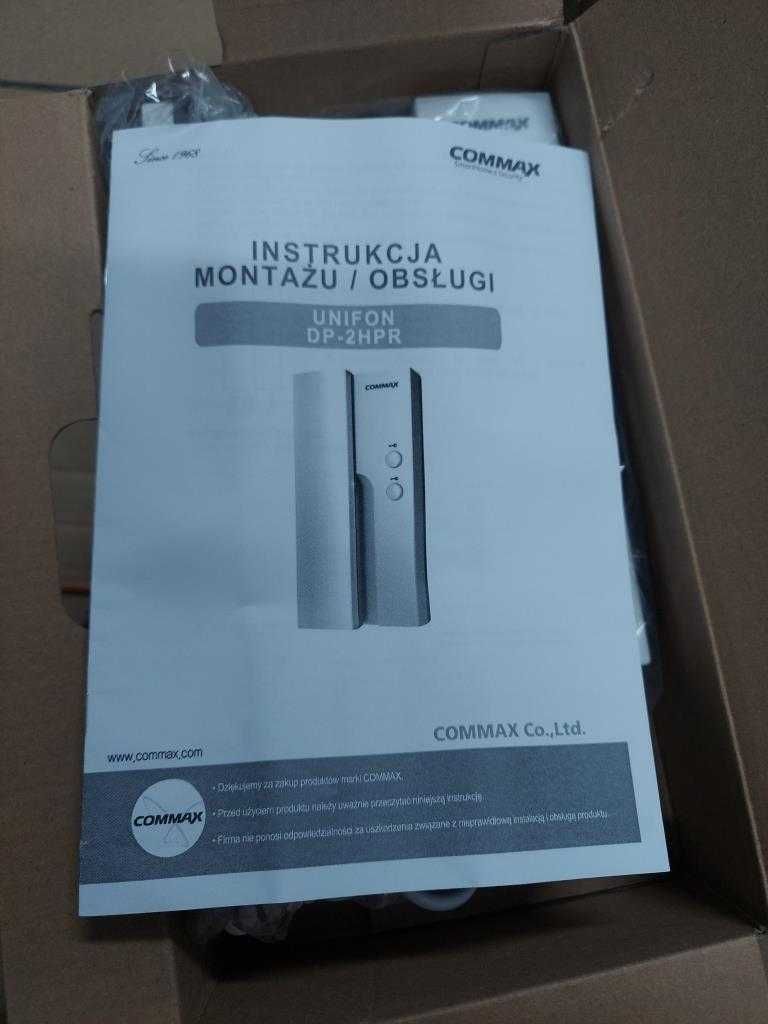 Słuchawka Unifon DP-2HPR do domofonu COMMAX 2 sztuki OKAZJA GWAR NOWE!