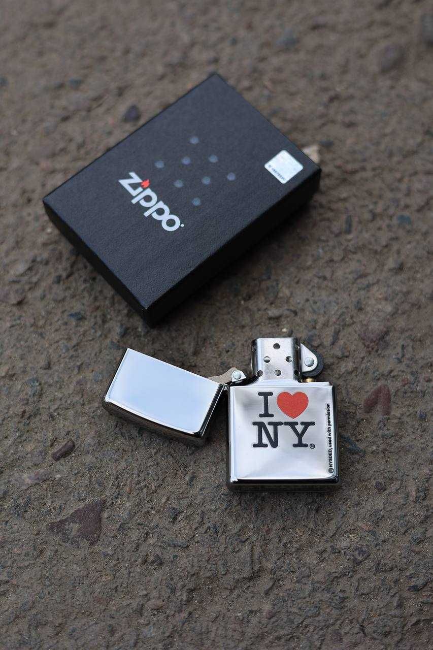 Запальничка бензинова Zippo  I LOVE NY